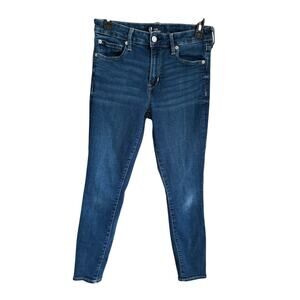 Gap Women's Blue Denim Universal Leggings Skinny Leg Jeans Size 8/28 Regular